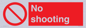 No shooting